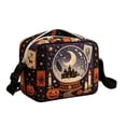 thumbnail image 1 of SUYOLL Halloween Quilted Crossbody Bag, Unisex Zipper Waist Pack, Casual Shoulder Bag for Daily Outdoor Use, 1 of 3