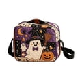 thumbnail image 1 of SUYOLL Halloween Quilted Crossbody Bag, Unisex Zipper Waist Pack, Casual Shoulder Bag for Daily Outdoor Use, 1 of 3