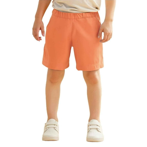 SUYOLL Infant Boys Shorts Gradient Strap Pocket Solid Color Lightweight Breathable Sport Casual Shorts Classic Pants