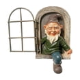 thumbnail image 1 of SUYOLL Outdoor Gnomes Windows Garden Sculpture Art Decorative Statue Ornament For Patio Yard Porch Resin Craft, 1 of 6