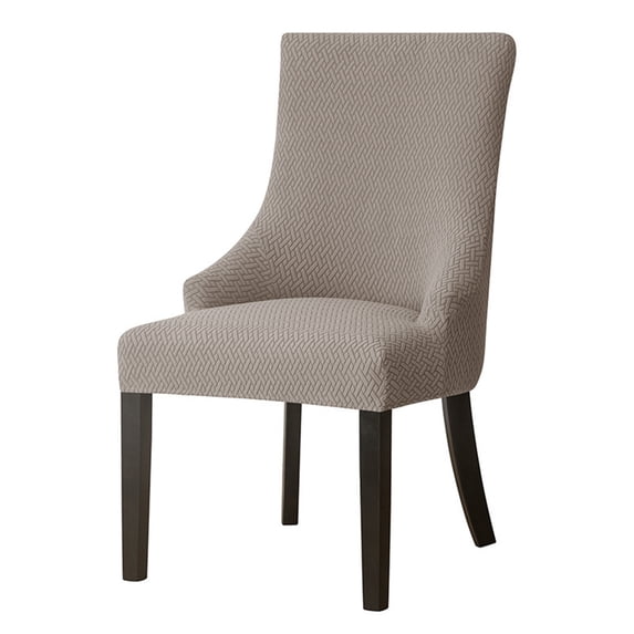SUYOLL Stretch T Shape Full Wrap Dining Chair Covers Removable Washable Slipcover Thickened Soft Seat Universal Protector Cover For Home Kitchen Dining