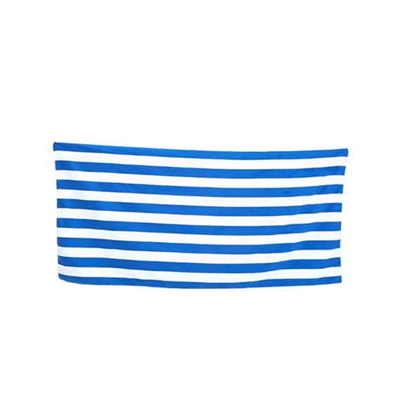 SUYOLL Striped Beach Towel Large Size Soft Sand Resistant Quick Drying Lightweight Portable Towel For Summer Beach Travel Poolside Outdoor Activities And Holiday Use