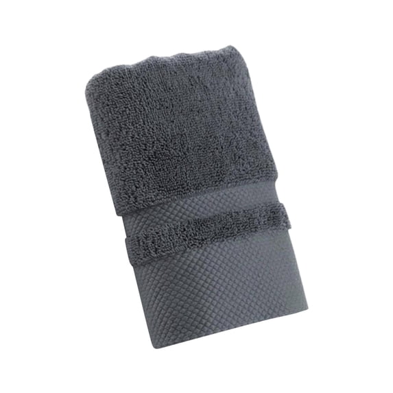 SUYOLL Thickened Cotton Towels Soft Absorbent Skin Friendly Face Bath Towel For Daily Home Bathroom Use White Bathroom Hand Towels