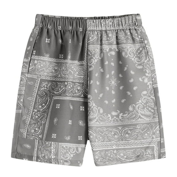 SUYOLL Toddler Boys Elastic Waist Shorts Comfortable Casual Playwear Breathable Summer Daily Wear Adjustable Fit Holiday Vacation Beach