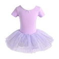 thumbnail image 1 of SUYOLL Toddler Girls Dress Dance Leotard Top 1-13 Years Comfortable Stretchy Long Sleeve Outfit for Ballet Jazz Gymnastics Performance Practice Dreamy Sundress, 1 of 3