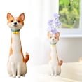 thumbnail image 1 of SUYOLL Whimsical Dog Vase Animal Shaped Flower Vase Decorative Cartoon Figurine Vessel For Home Display Living Room Bedroom Office Desk Cute Puppy Vase For Floral Arrangement Bouquets Plants, 1 of 3