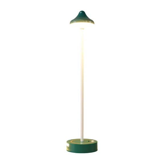 SUYOLL Wireless Remote Control Led Lamp With Base And Gooseneck USB Rechargeable Motion Sensor RGB Dimmable Bedside Lamp For Bedroom Home Use Green