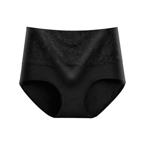 SUYOLL Women's Underwear Pure Cotton High Waist Solid Color Abdomen Shaping Comfortable Soft Breathable Panties