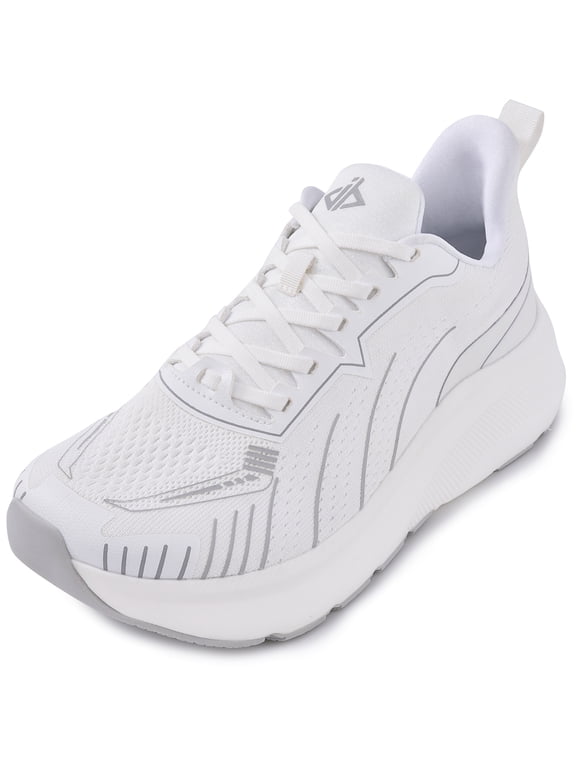 Slip in Men Hands Free Wide Toe Box Shoes Slip on Arch Support Wide Sneakers for Running Walking Tennis Athletic Plantar Fasciitis Orthopedic Shoe Zero Drop Cushion Thick Sole Width Shoes