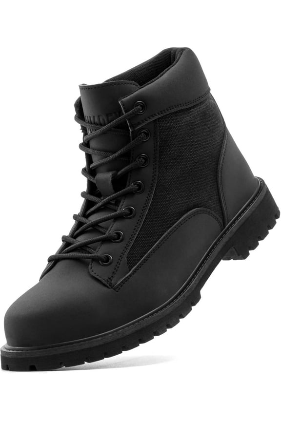 Steel Toe Boots for Men Women,Waterproof Heat Resistant Indestructible Work Safety Boot Outdoor Protection Construction Shoes