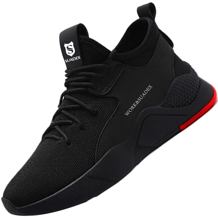 SUYSTEX Steel Toe Sneakers for Men Women Lightweight Safety  display picture 3