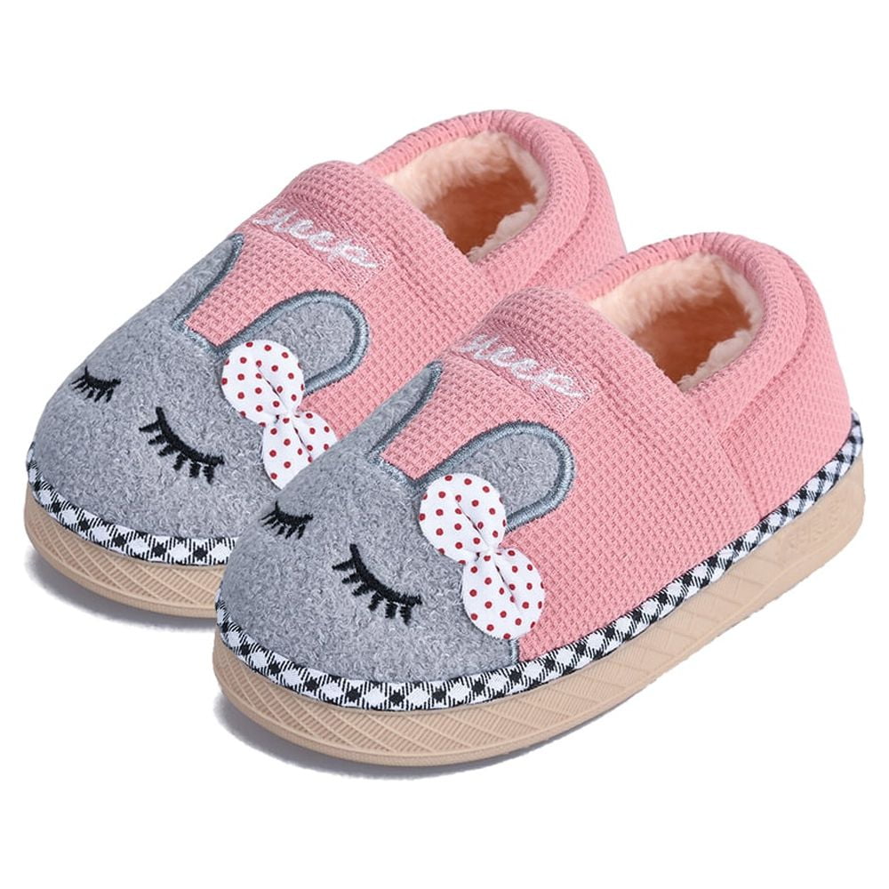 EHQJNJ Baby Shoes 0-3 Months Unisex Winter Cartoon Happy Face