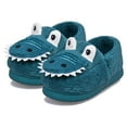 thumbnail image 1 of SUYSTEX Toddler Girls Boys Winter Warm Slippers Plush Aline Cute Cartoon Dinosaur Bedroom House Indoor Shoes, 1 of 6