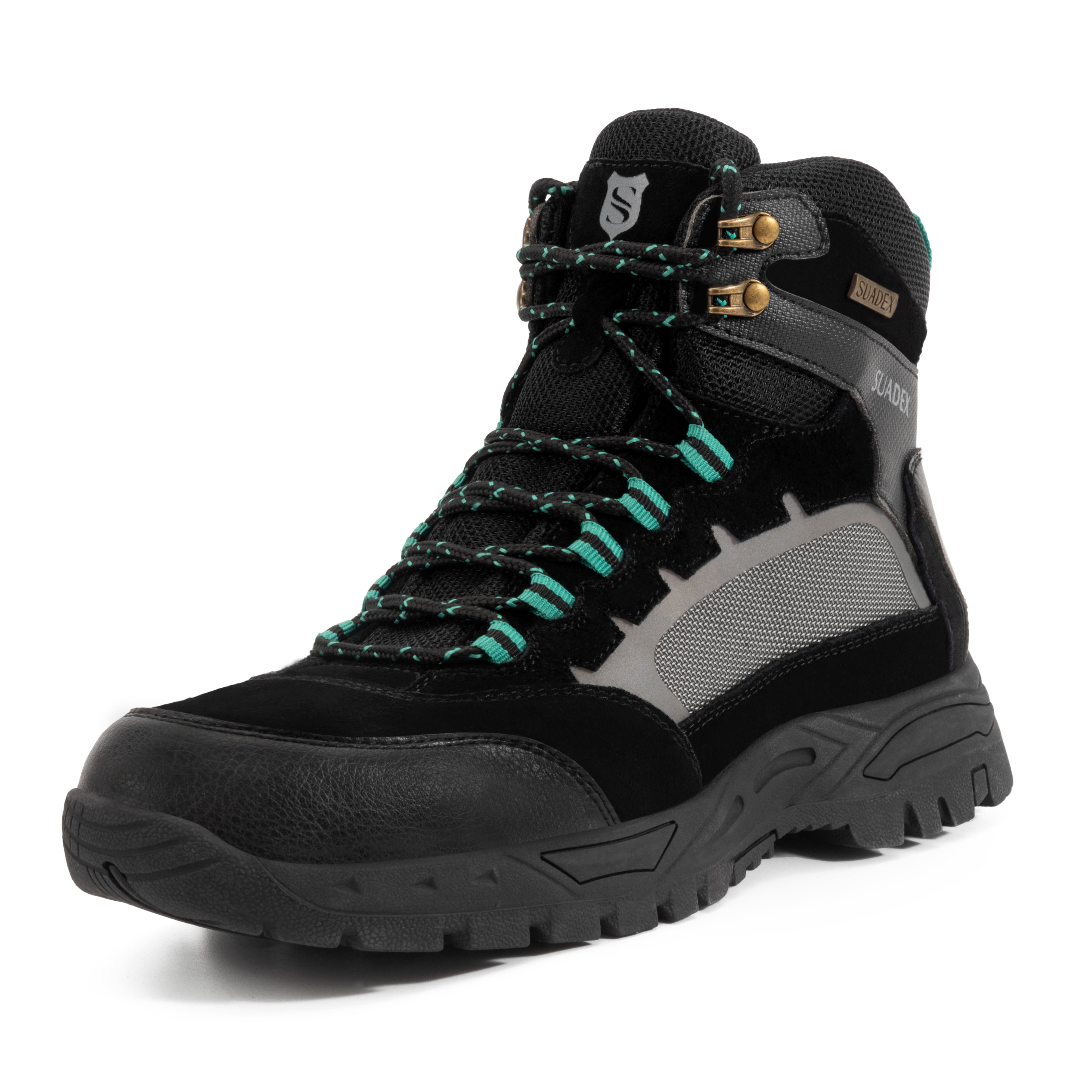 SUADEX Steel Toe Men 8 Women 9.5 Lightweight Work Boots Green Black NEW Amazon.com: SUADEX Steel Toe Boots for Men Women,Heat  main image 4