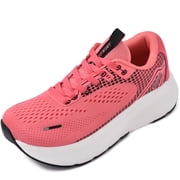 Wide Toe Box Shoes Women Arch Support Wide Sneakers for Running Walking Athletic Running Orthopedic Plantar Fasciitis Workout with Thick Cushion Zero Drop Sole 