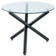 thumbnail image 1 of WHI 201-476-40 40 x 29 in. Suzette Round Dining Table in Black, 1 of 8
