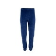 thumbnail image 1 of SUZIE KONDI Women's Velour Slim Track Pants, Navy, Medium, 1 of 2