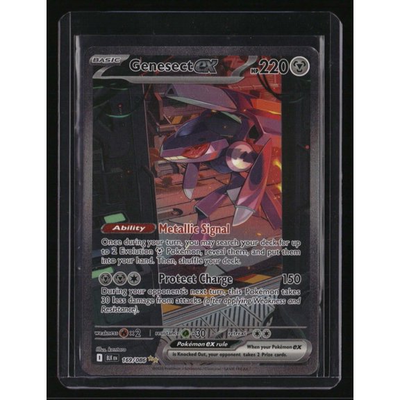 SV Black Bolt Genesect ex 169/086 Lightly Played Pokmon Card