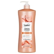 Suave Keratin Infusion Smoothing Conditioner For Frizzy Hair, 48HR Frizz Control, 28 fl oz