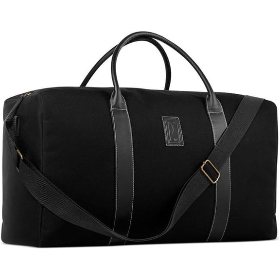 SV PAUDB1 Black Weekend Duffel Bag for Unisex by Paul Sebastian