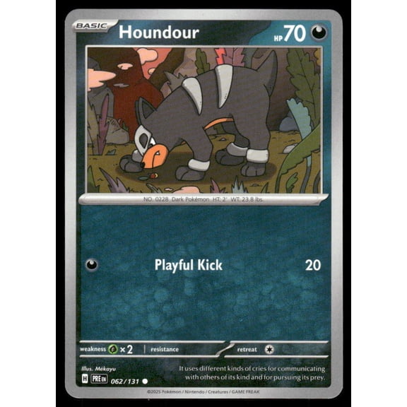 SV: Prismatic Evolutions Houndour Common #062/131