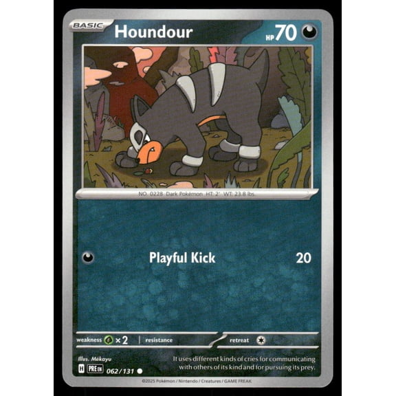 SV: Prismatic Evolutions Houndour Common #062/131