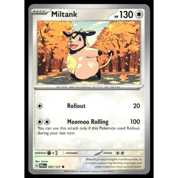 SV: Prismatic Evolutions Miltank Common #081/131
