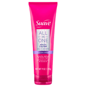 Suave All In One Magic Cream, 10-in-1 Frizz Control and Heat Protectant, Lightweight, Non-Greasy, 9 oz