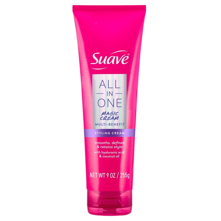 Suave All In One Magic Styling Cream, Smooths, Hydrates, Controls 