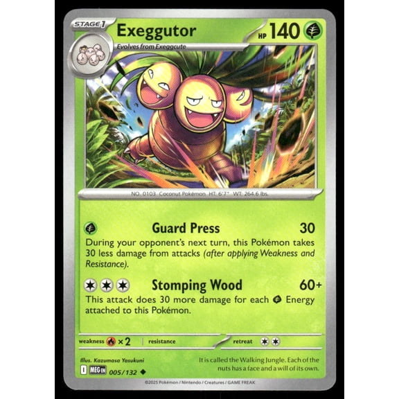 SV: Scarlet & Violet 151 Exeggutor Uncommon #103/165