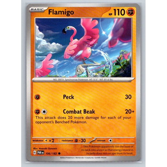 SV04: Paradox Rift Flamigo Common #106/182