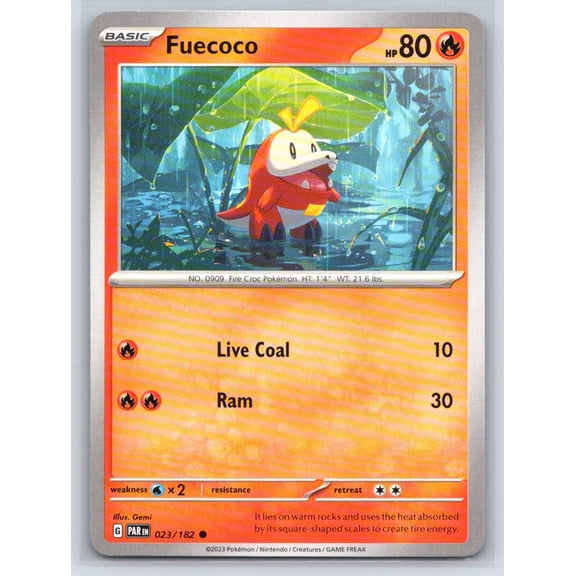 SV04: Paradox Rift Fuecoco Common #023/182