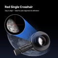 thumbnail image 1 of SV152 Reticle Eyepiece 20mm Crosshair Eyepiece 1.25 inch Illuminated Centering SWA 70 Degree Compatible with Guide Scope Telescope Accessories for Guided Star Astrophotography, 1 of 8