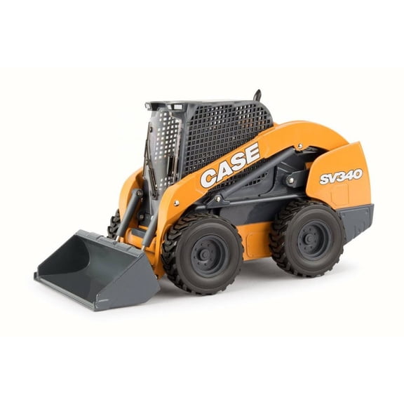 SV340 Skid Steer Loader, Yellow - TOMY 44121 - 1/16 Scale