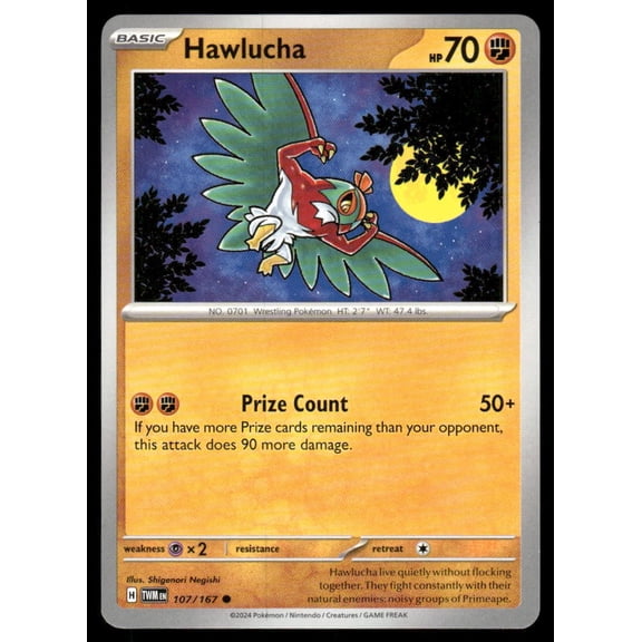 SV5a: Crimson Haze Hawlucha Common Japanese #046/066