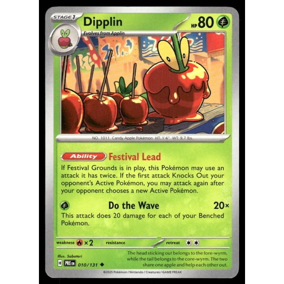 SV8a: Terastal Fest ex Dipplin (Mirror Foil) Common Holo Japanese #009/187
