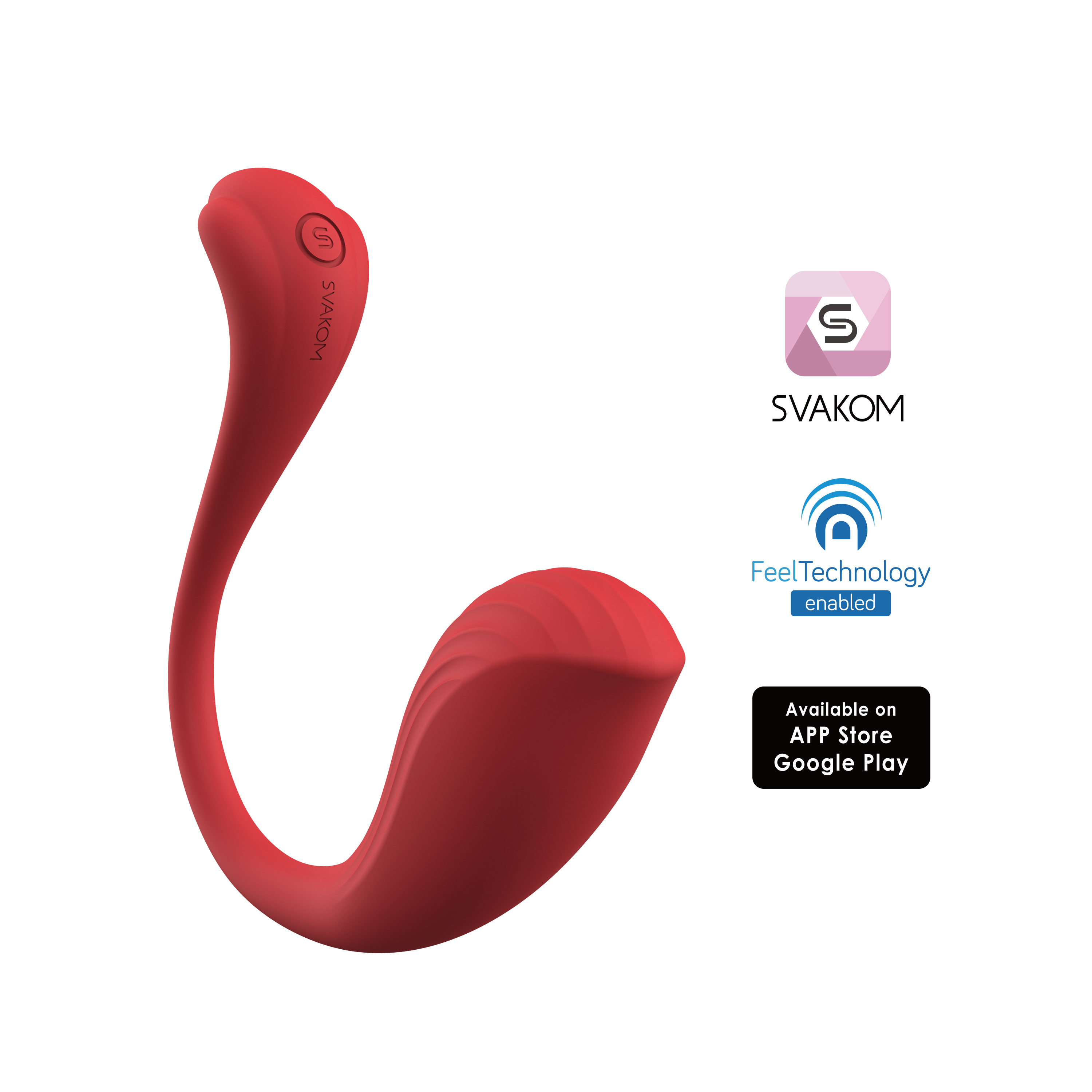 SVAKOM Phoenix Neo App-Controlled Vibrator, Bullet Vibrator Sex Toy For Women - image 1 of 7