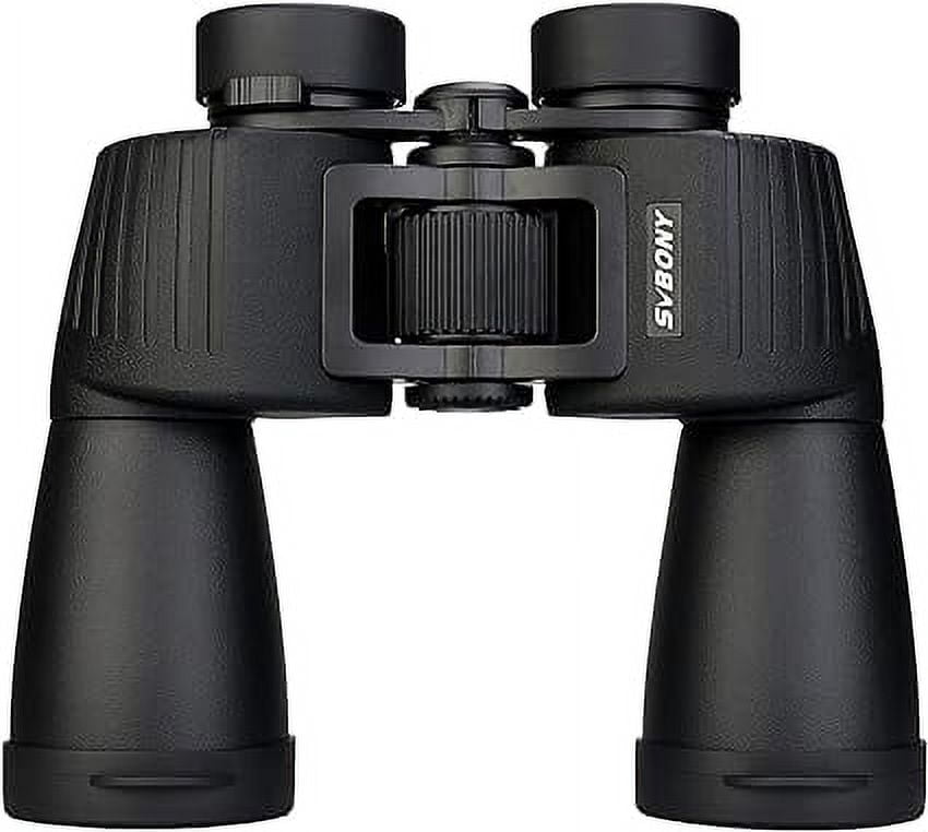 SVBONY SA204 10x50 Binocular, Porro FMC Binoculars for Bird Watching, Spring Hunting,IPX6 Waterproof Fogproof Sports Binoculars, Long Range Bird Watching Binoculars for Adults