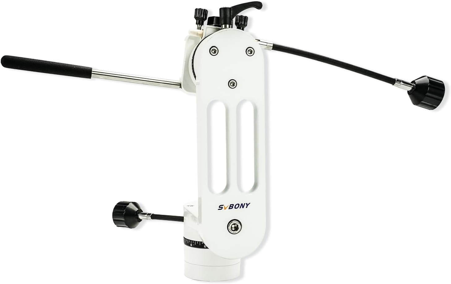 SVBONY SV225 Alt-Azimuth Mount, Adjustable Angle Alt-Azimuth Mount, Load-Bearing 10kg, CNC Hollow Structure, Telescope Altazimuth Fine Adjustment Shift, Telescope Accessories with Variable Speed Gear