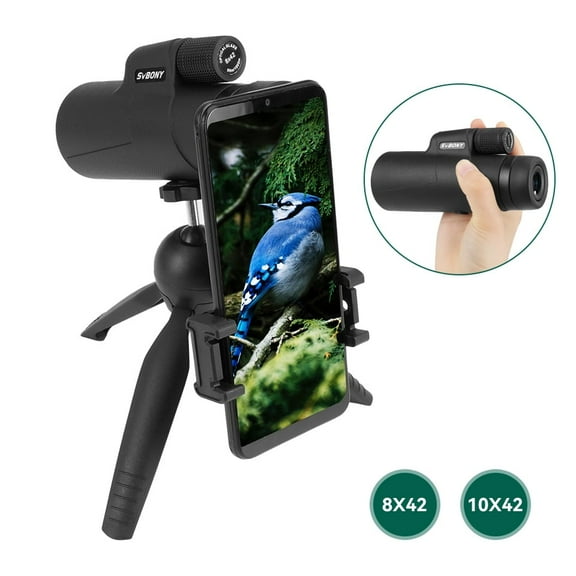 SVBONY SX32 Monocular Telescope with Tripod （8x42）