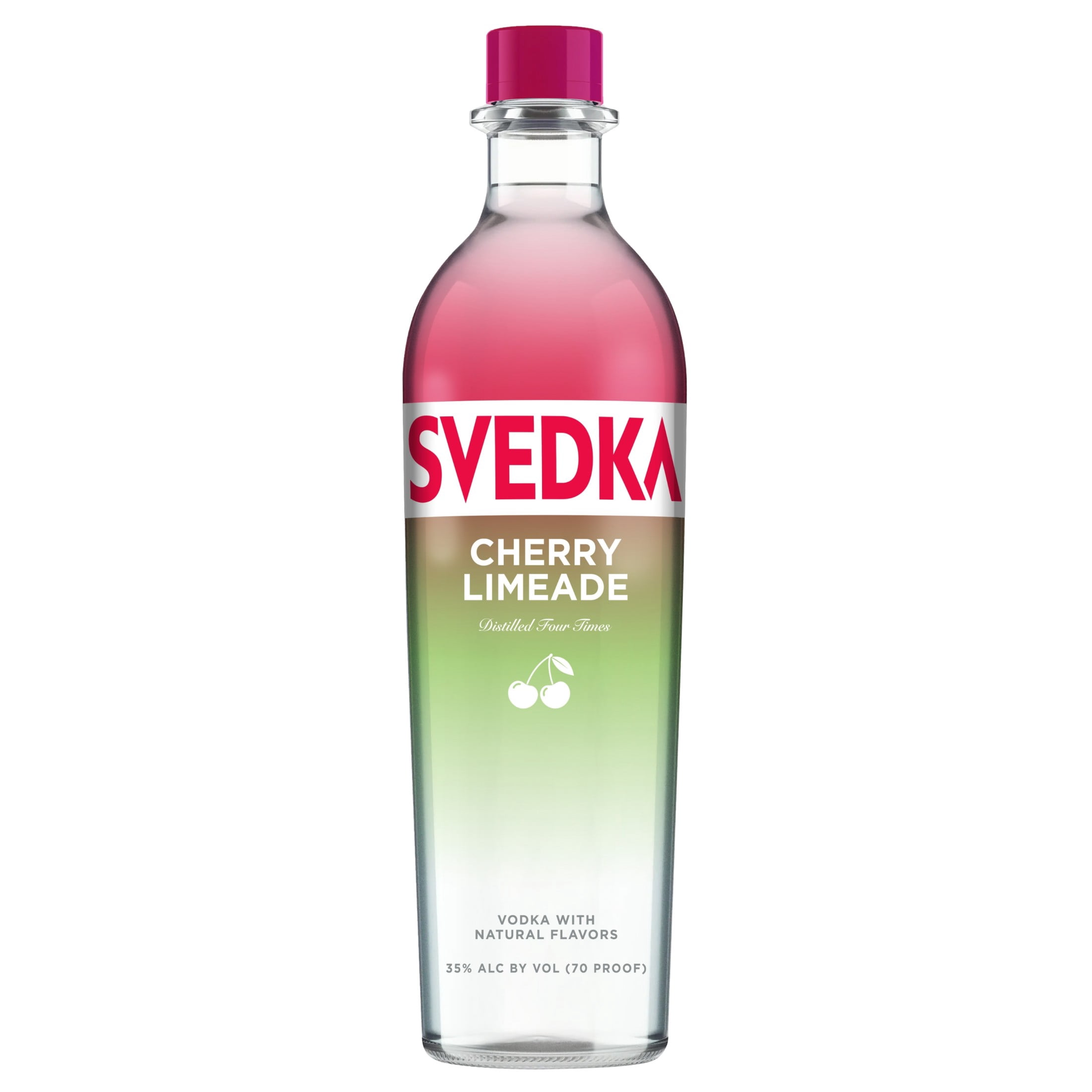 SVEDKA Cherry Limeade Vodka, 750ml, 35% ABV - Ideal for Bars
