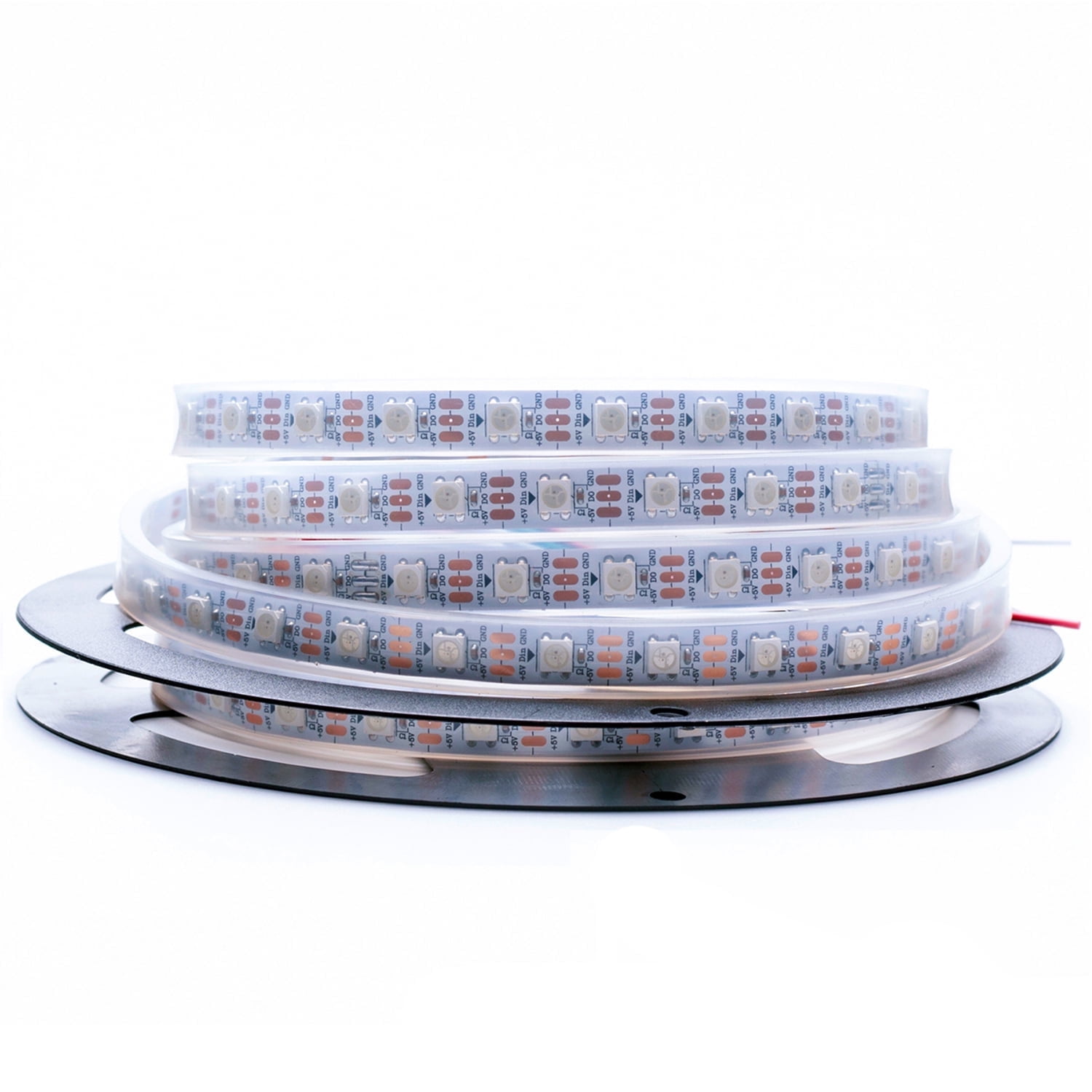 TOPAI 5mm Ultra Thin WS2812B COB LED Strip Light - 16.4ft Smart RGB Individual Addressable Tape, 160 LEDs/M For Gaming PC & Room 1 thumbnail image