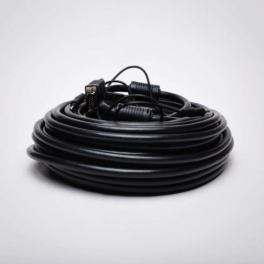 SVGA Cable with 3.5mm Audio - Double Shielded VGA/SVGA/UXGA Monitor ...