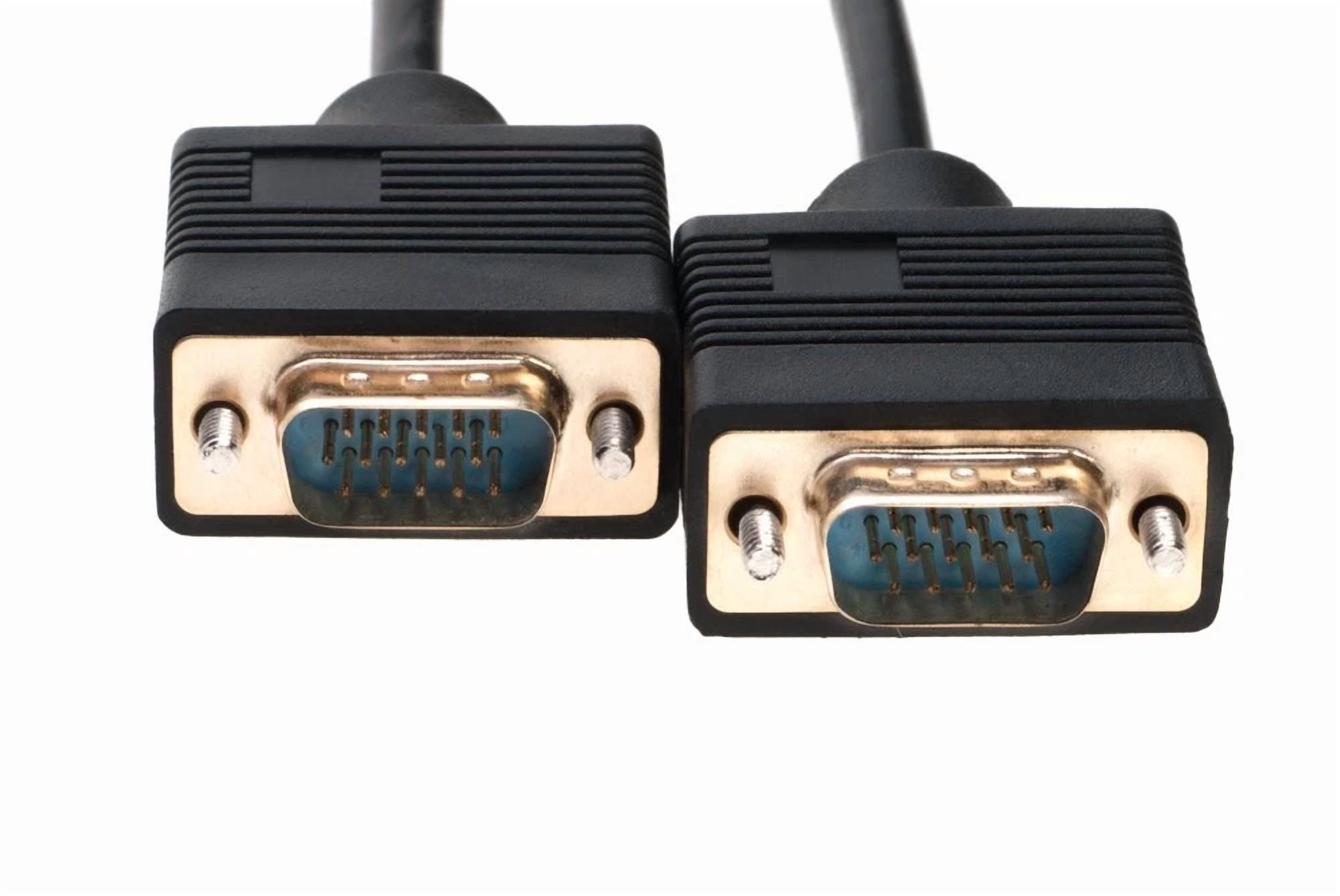 3ft Sign Post SVGA Monitor Cable 3ft Male to Male VGA to VGA 1080P for PC, Projector ...