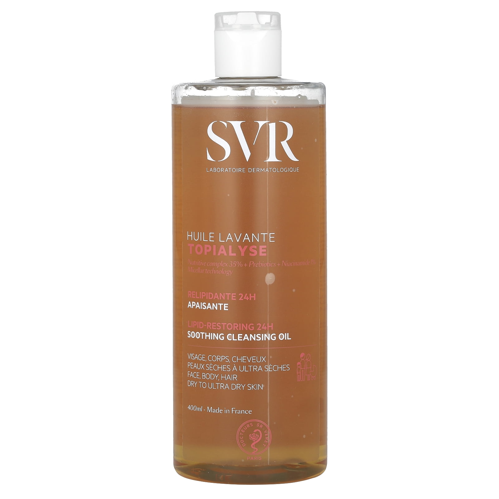 SVR Topialyse, Soothing Cleansing Oil, 13.5 fl oz (400 ml)