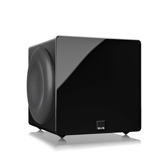 SVS 3000 Micro R|Evolution, Dual 9" Drivers, 4000+ Watts Peak Power Micro Subwoofer - Piano Gloss Black