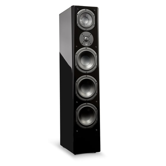 SVS Prime Pinnacle, Reference Tower Speaker, 1" Aluminum Tweeter, 5.25" Midrange, Triple 6.5" Woofers - Piano Gloss Black (single speaker)