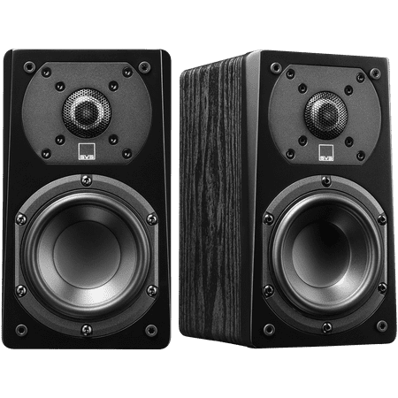 SVS - Prime 4-1/2" Passive 2-Way Speakers (Pair) - Premium black ash