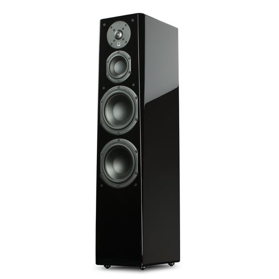 SVS Prime Tower, Reference Tower Speaker, 1" Aluminum Tweeter, 4.5" Midrange, Dual 6.5" Woofers - Piano Gloss Black (single speaker)