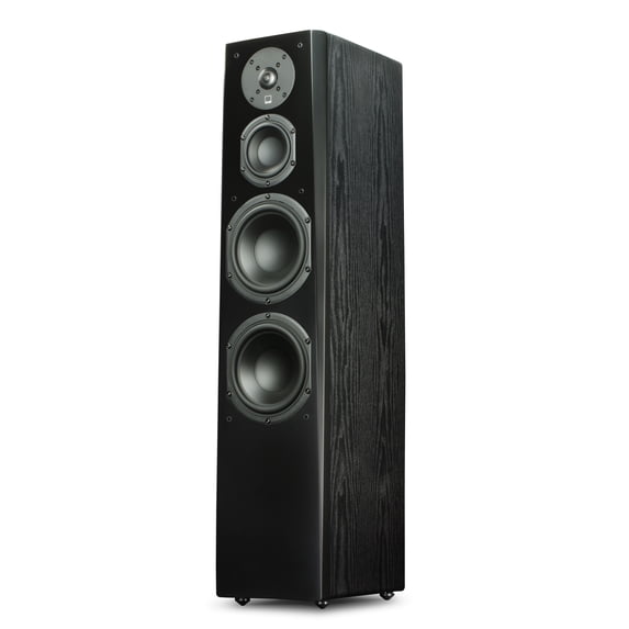 SVS Prime Tower, Reference Tower Speaker, 1" Aluminum Tweeter, 4.5" Midrange, Dual 6.5" Woofers - Black Ash (single speaker)
